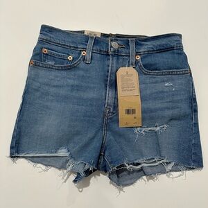 LEVIS-HIGH-RISE SHORTS side 4 - W27